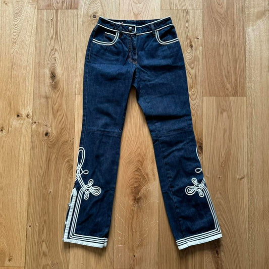 Vintage 90’s Jean Paul Gaultier jeans with beautiful detailing