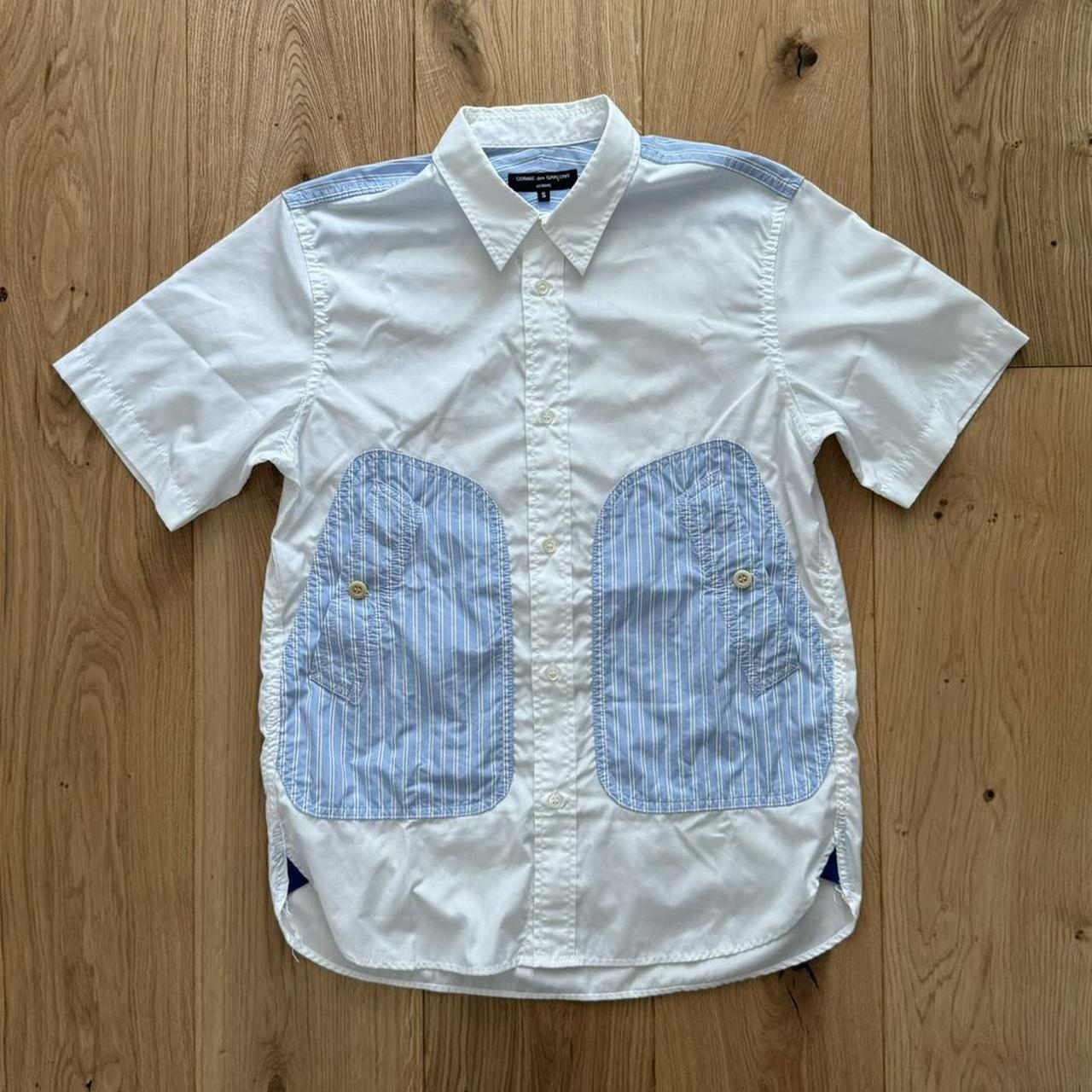 Comme Des Garcons Homme AD2015 Patterned Short Sleeve Shirt