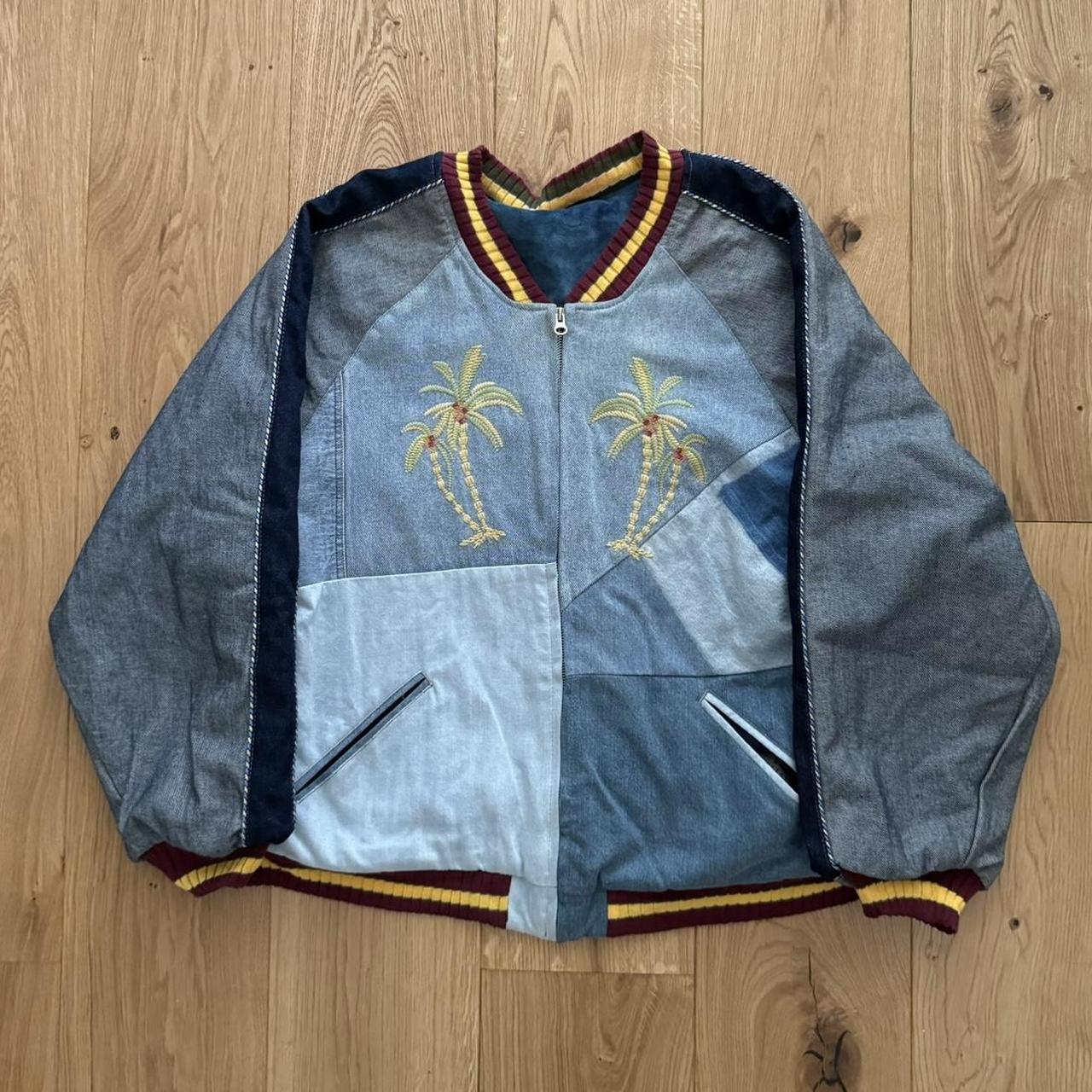 Kapital Patchwork Denim Souvenir Jacket