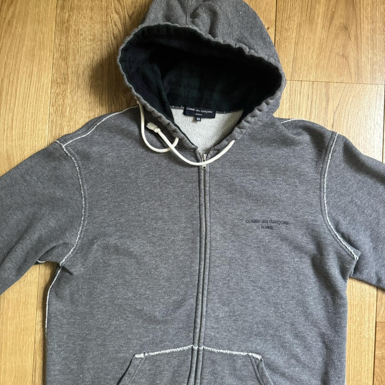 Comme Des Garçons Homme Zip Up Hoodie