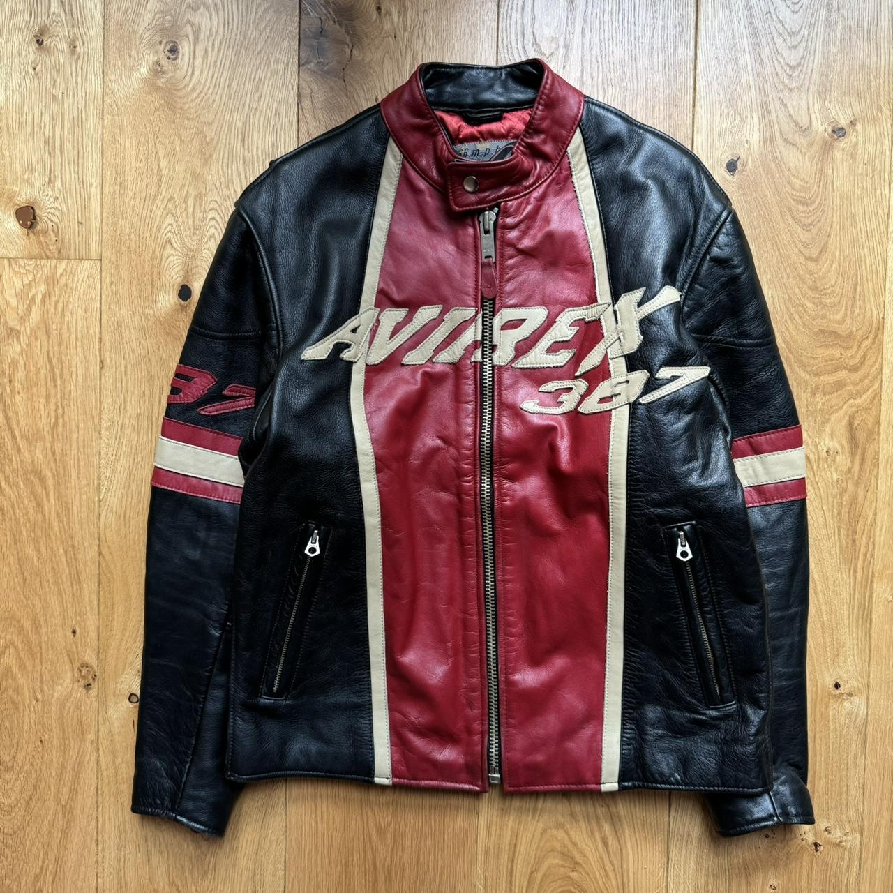 Avirex Leather Racer Jacket