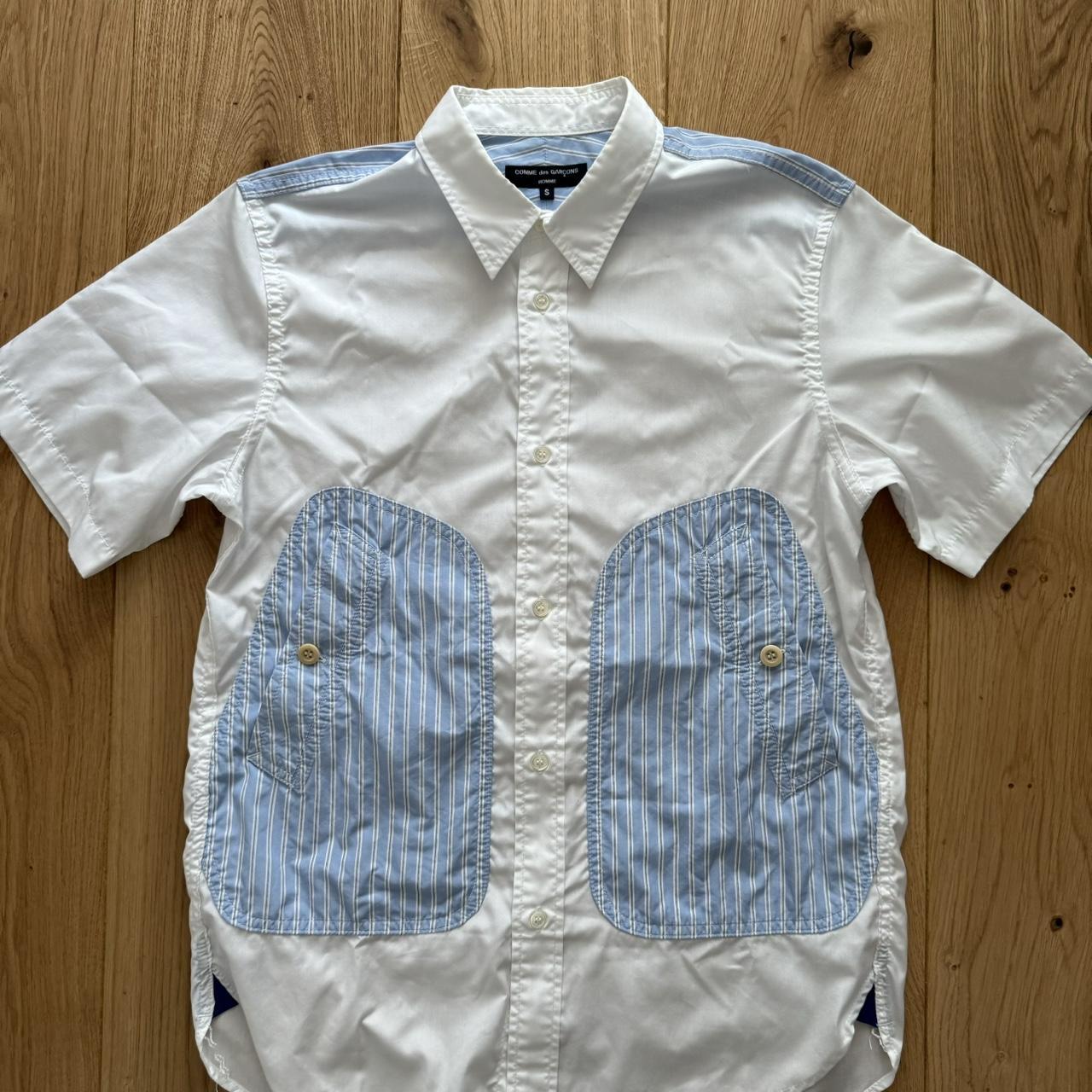 Comme Des Garcons Homme AD2015 Patterned Short Sleeve Shirt