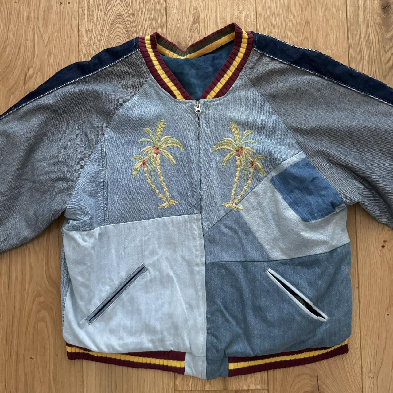 Kapital Patchwork Denim Souvenir Jacket