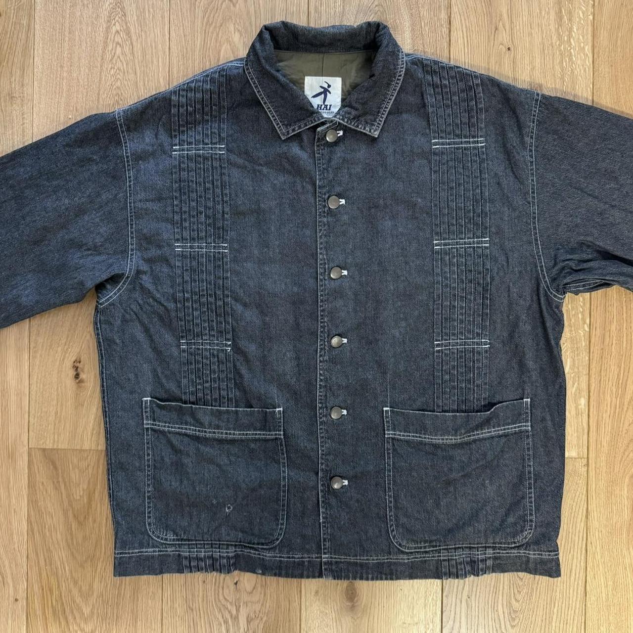 80’s HAI Sporting Gear by Issey Miyake Denim Chore Jacket