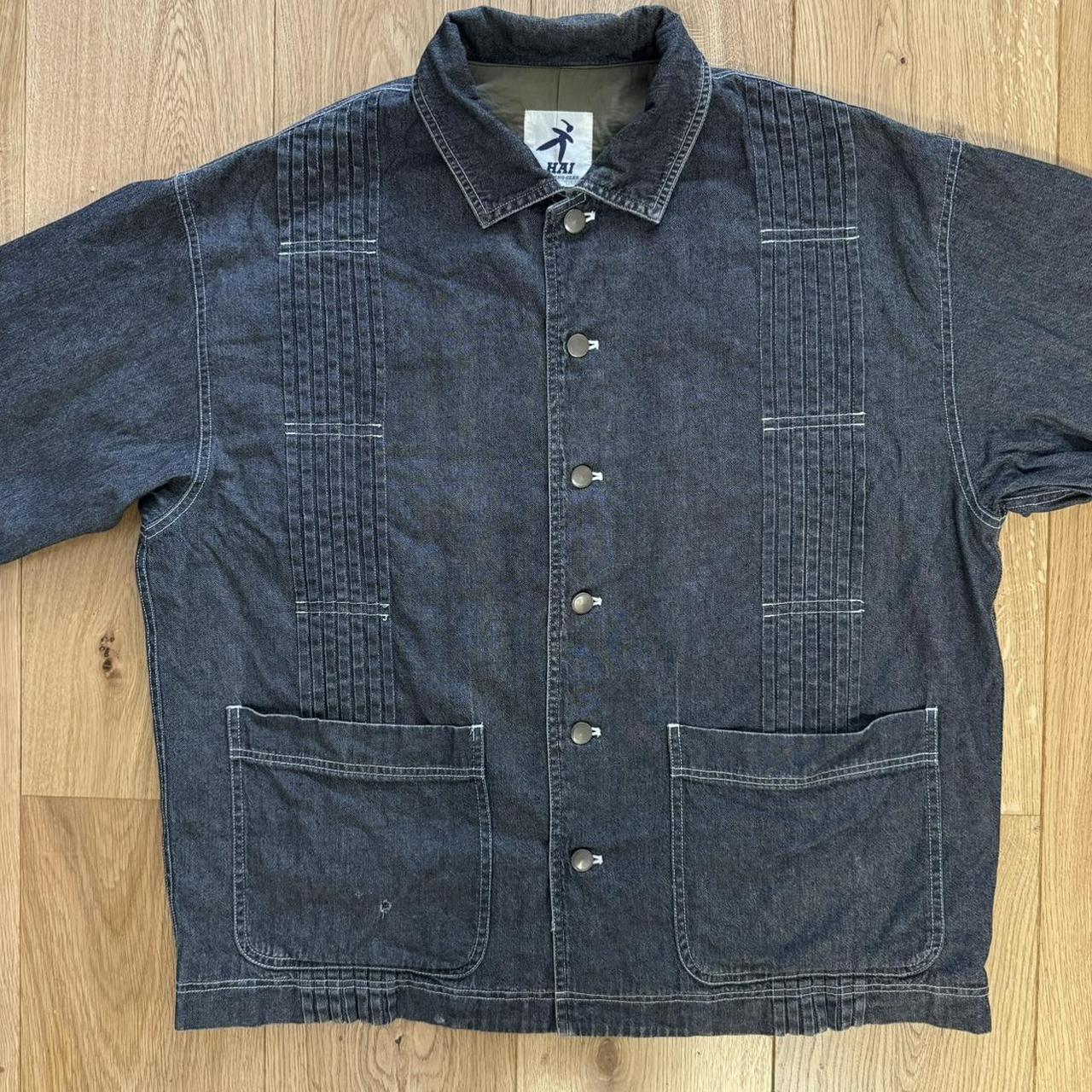 80’s HAI Sporting Gear by Issey Miyake Denim Chore Jacket