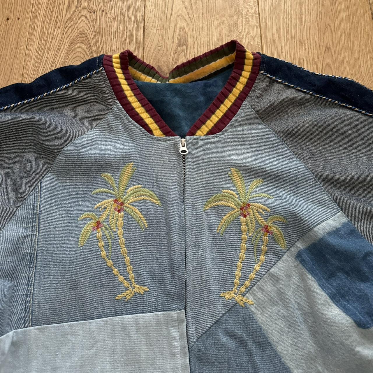 Kapital Patchwork Denim Souvenir Jacket