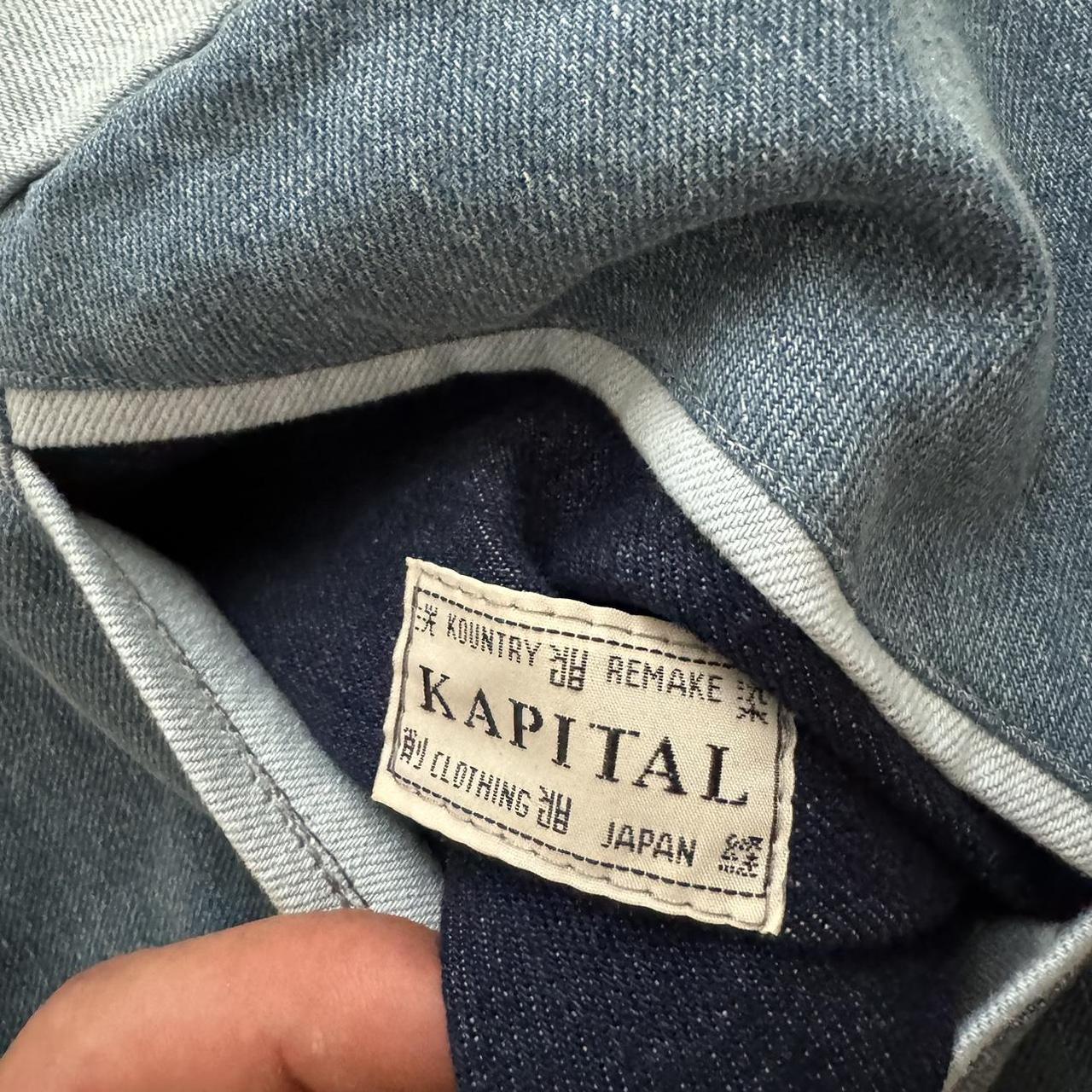 Kapital Patchwork Denim Souvenir Jacket