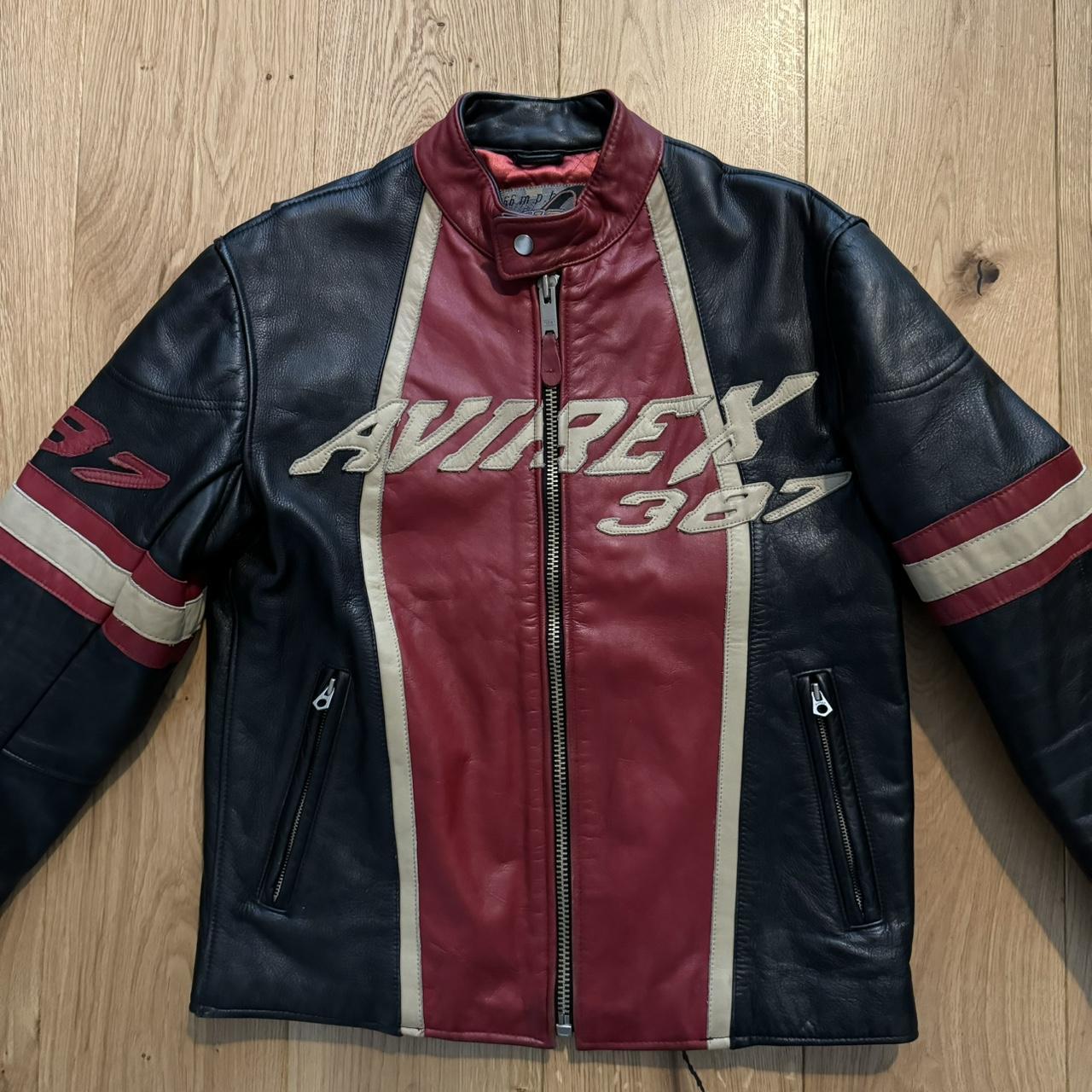 Avirex Leather Racer Jacket