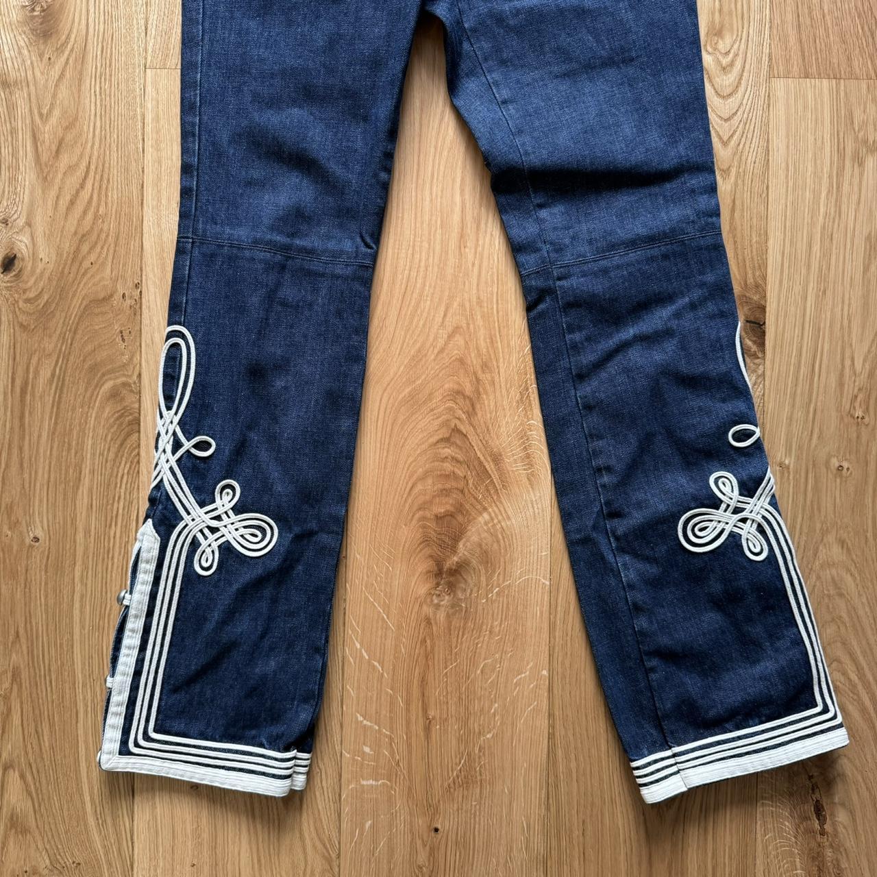 Vintage 90’s Jean Paul Gaultier jeans with beautiful detailing