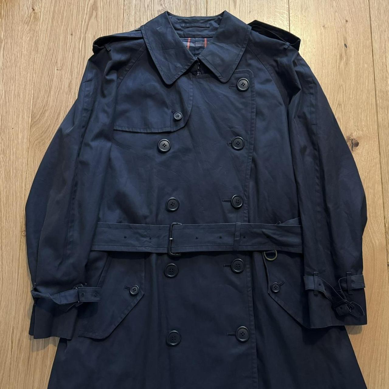 Vintage Burberry Double Breasted Trench Coat