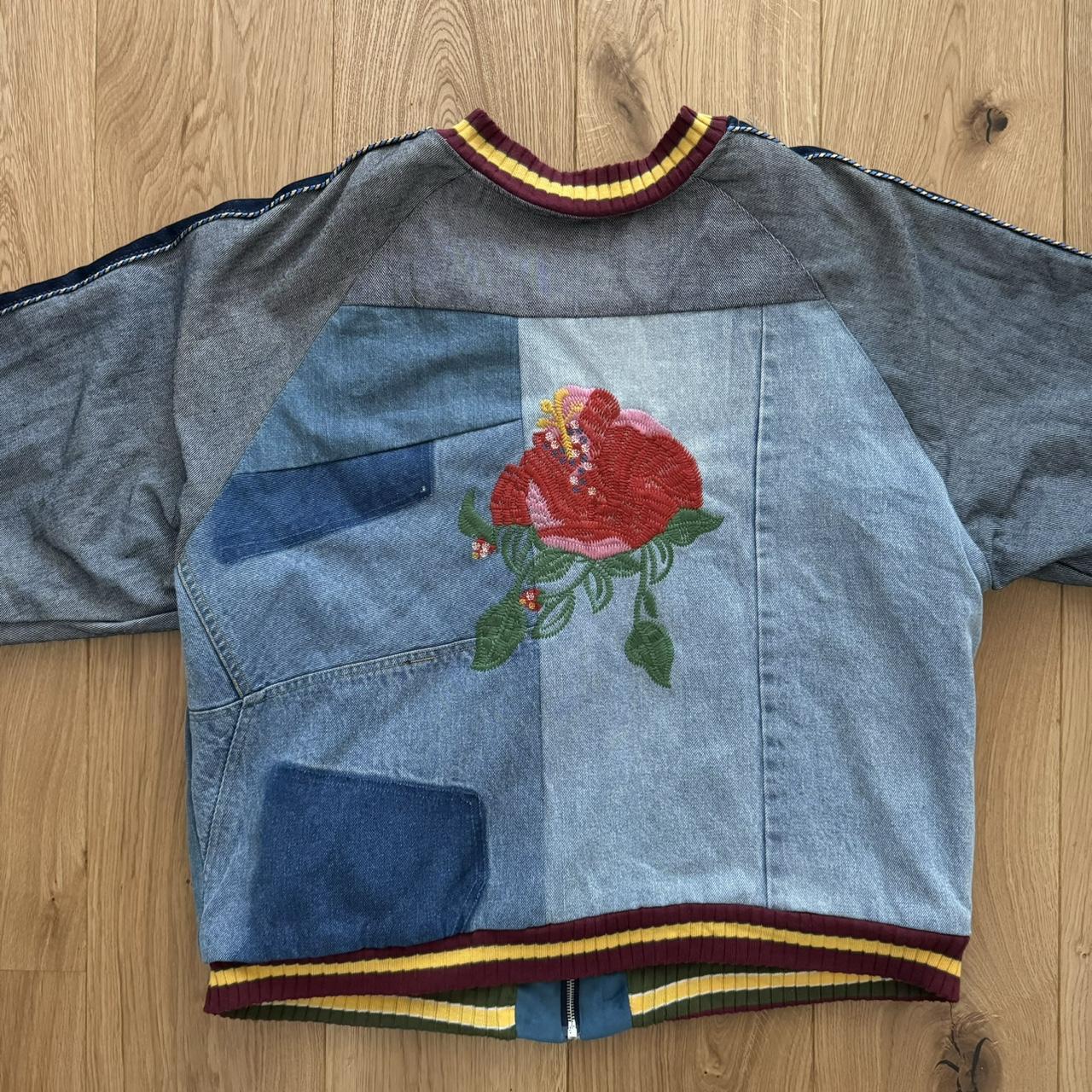 Kapital Patchwork Denim Souvenir Jacket