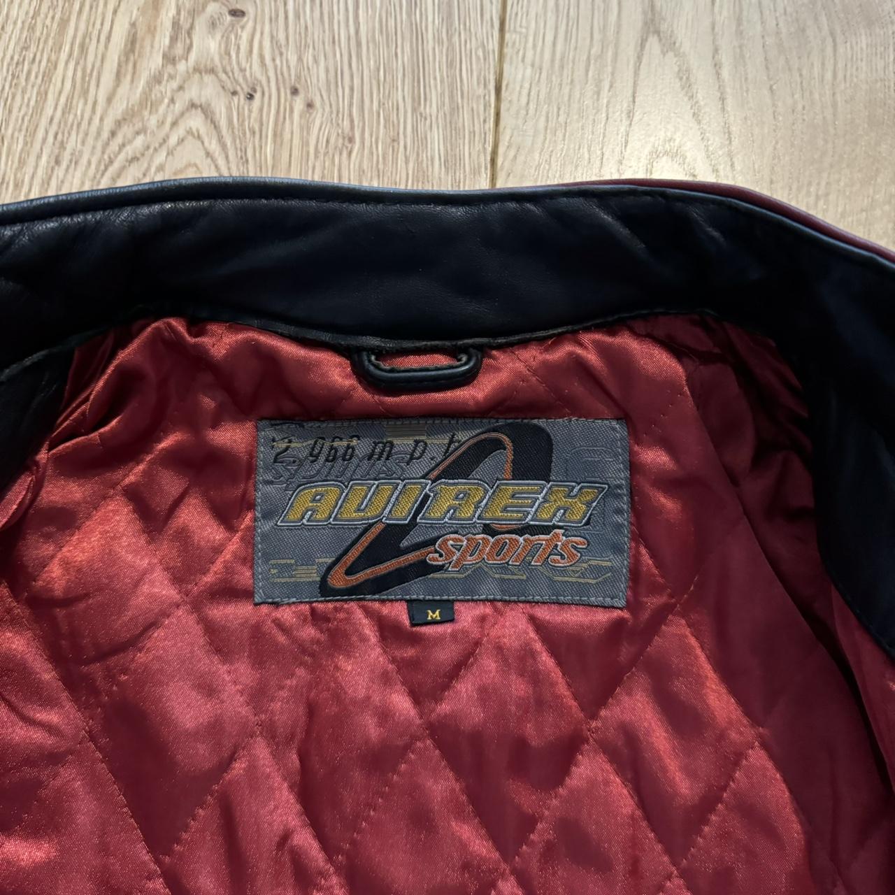 Avirex Leather Racer Jacket