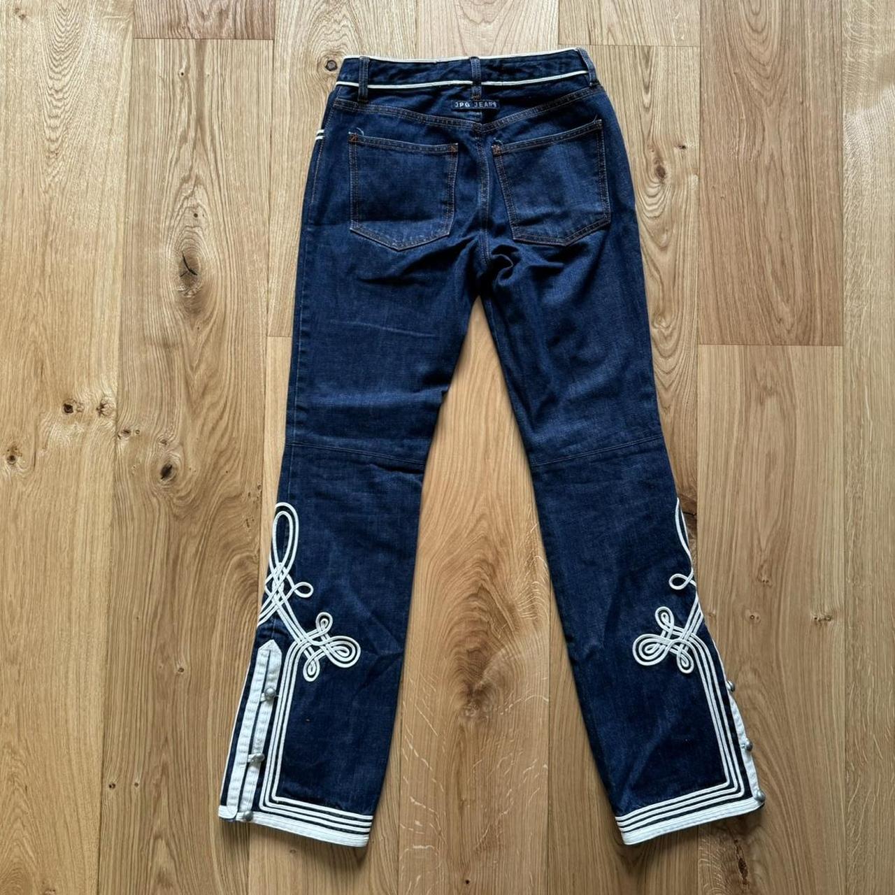 Vintage 90’s Jean Paul Gaultier jeans with beautiful detailing