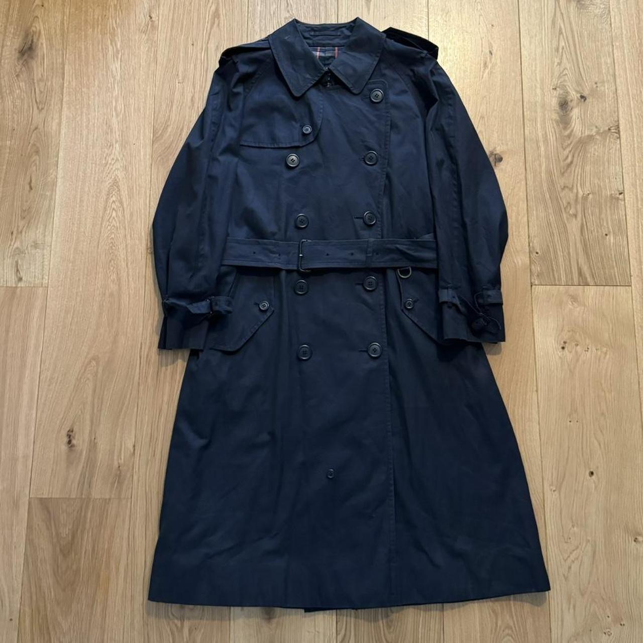 Vintage Burberry Double Breasted Trench Coat