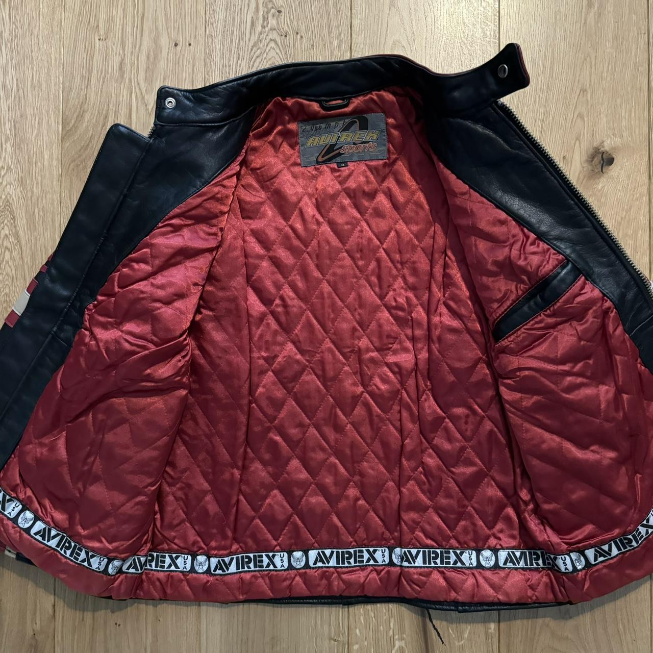 Avirex Leather Racer Jacket