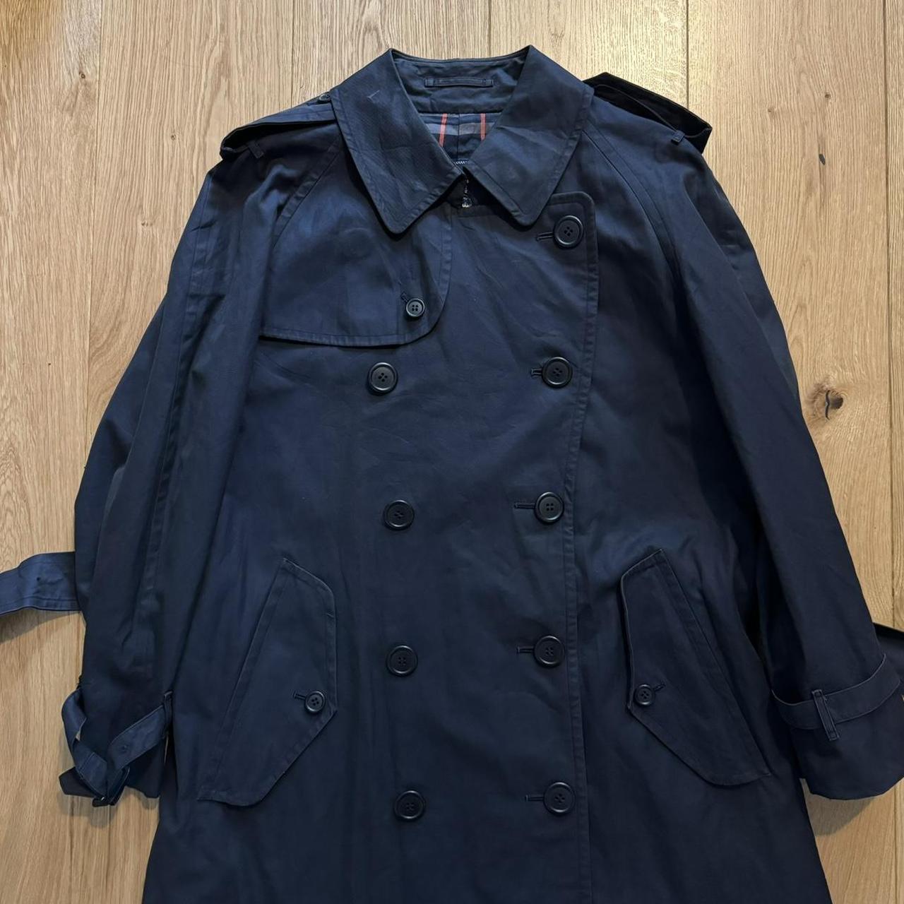 Vintage Burberry Double Breasted Trench Coat