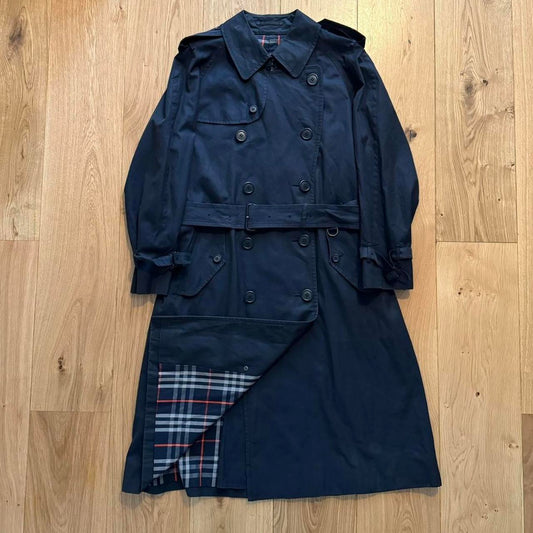 Vintage Burberry Double Breasted Trench Coat